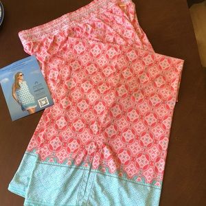 Cabana Life Coral Tides Lounge Pants NEW Size XL